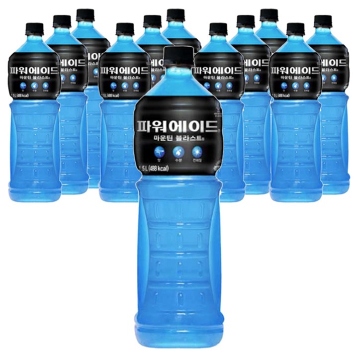 코카콜라 파워에이드 마운틴 블라스트, 1.5L, 12개