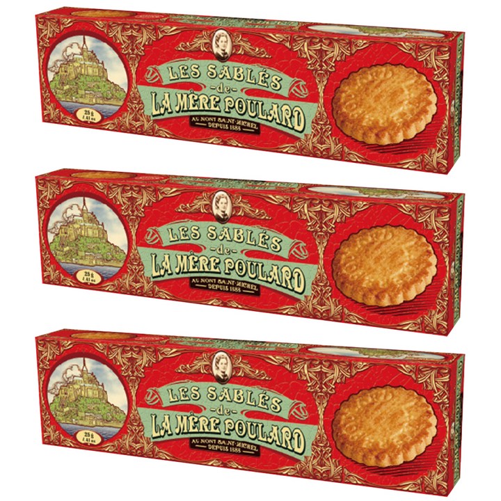 라메르폴라르 샤브레 쿠키, 125g, 3개