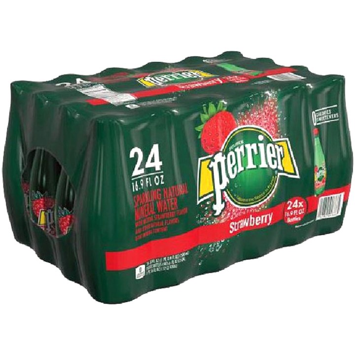 페리에 스트로베리향 탄산음료, 24개, 500ml