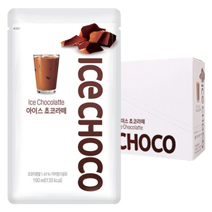 프로엠 아이스 쵸코라떼, 190ml, 10개