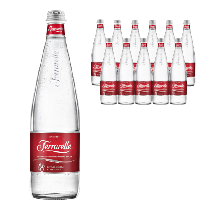 페라렐레 내츄럴 스파클링 미네랄워터 실버, 750ml, 12개입