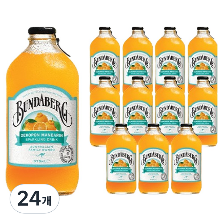 분다버그 데코폰 만다린, 24개, 375ml