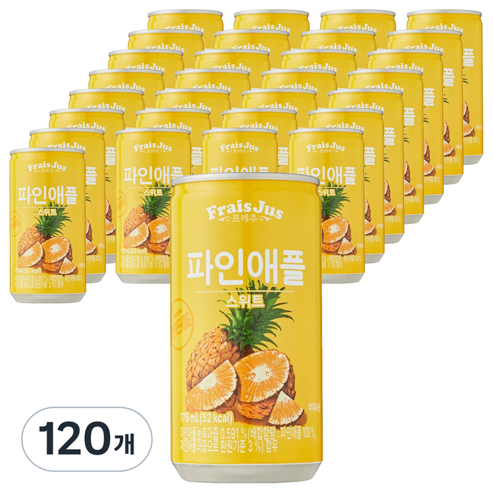 프레주 스위트 파인애플, 175ml, 120개