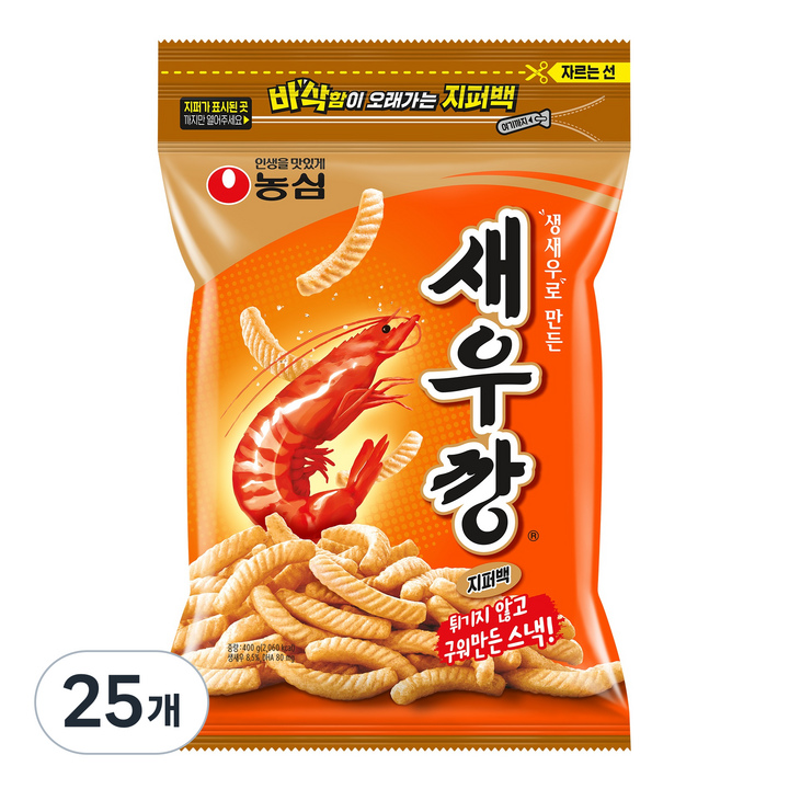 새우깡, 400g, 25개