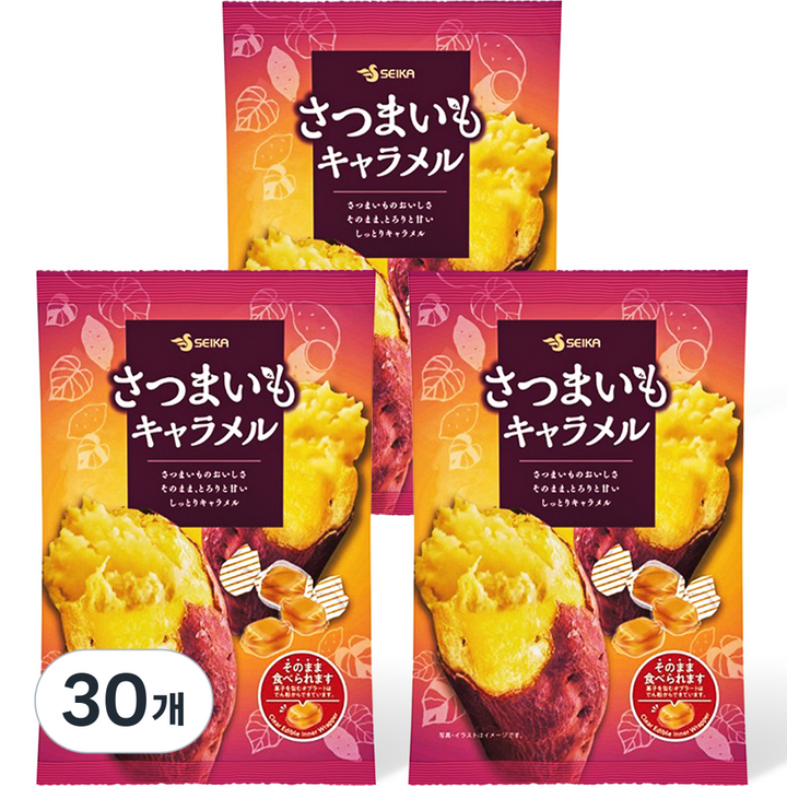 세이카 고구마 모찌 카라멜, 103g, 30개