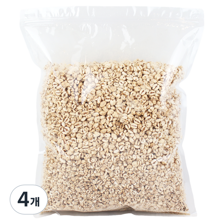 우리가스토리 밀쌀튀밥 뻥튀기, 400g, 4개