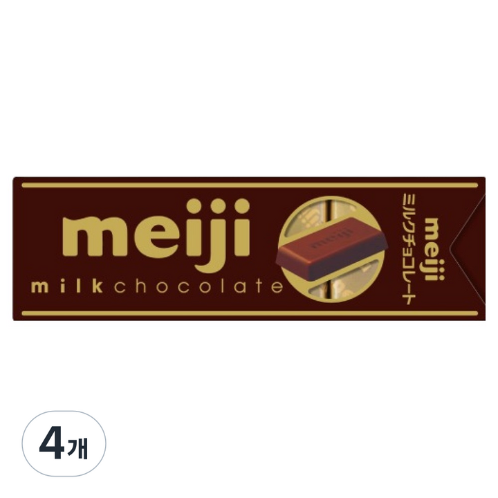 메이지 밀크 초콜릿, 41g, 4개