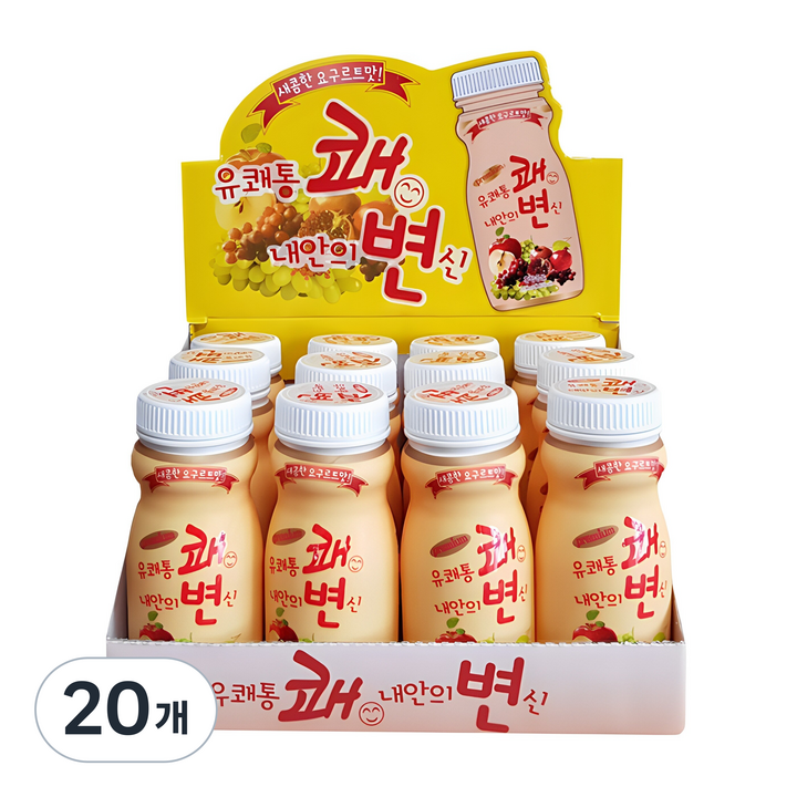 유쾌통쾌 내안의변신 프리미엄 음료, 100ml, 60개