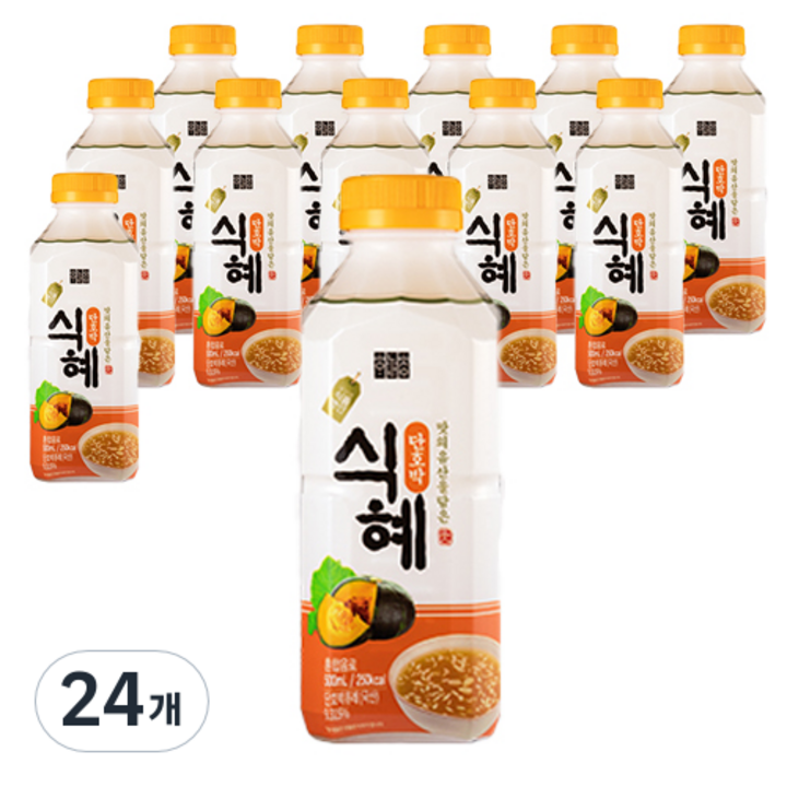 하늘청 단호박 식혜, 500ml, 24개