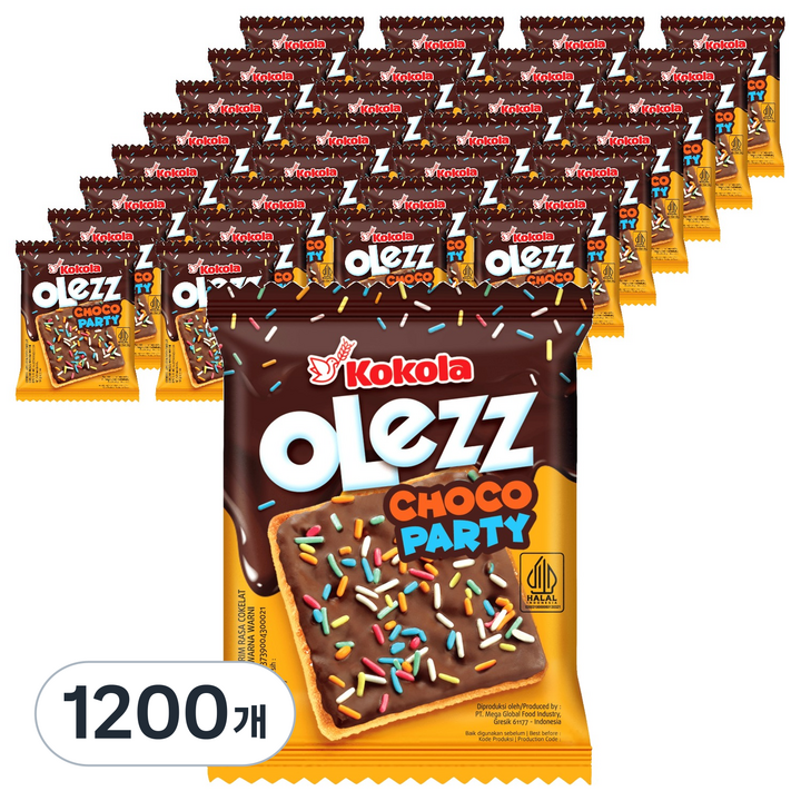 코코라 올레즈 초코 파티 크래커, 1200개, 10g