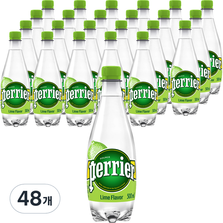페리에 라임 탄산음료, 500ml, 48개