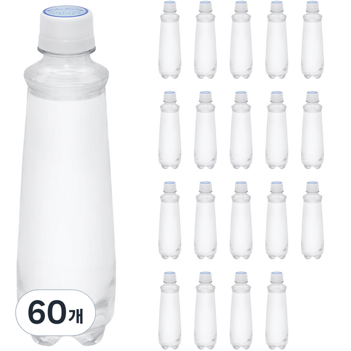 초정탄산수 무라벨 ECO 탄산수, 350ml, 60개