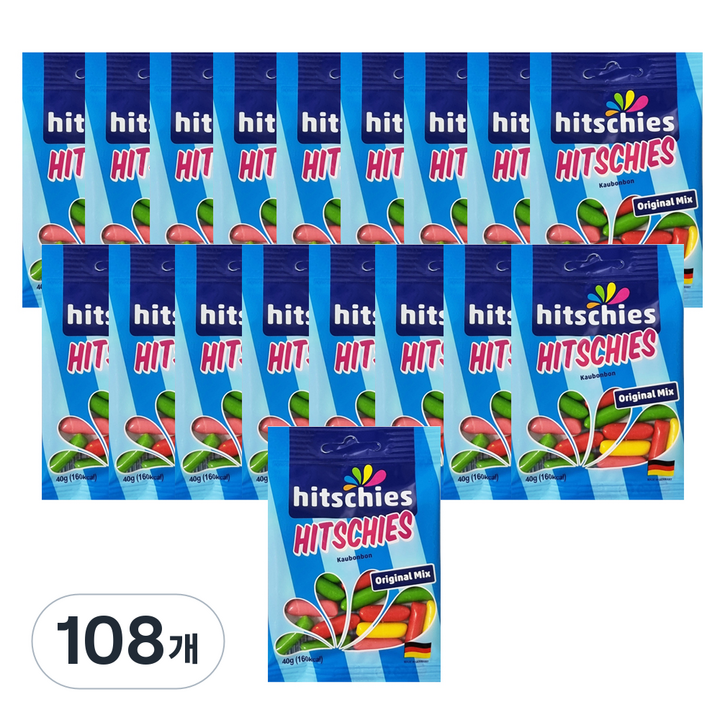 히치스 수수깡 젤리, 40g, 108개