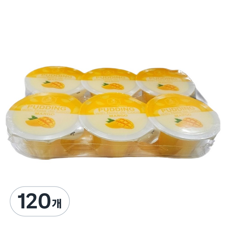 스위코 새콤달콤 스위코 망고 푸딩, 80g, 120개