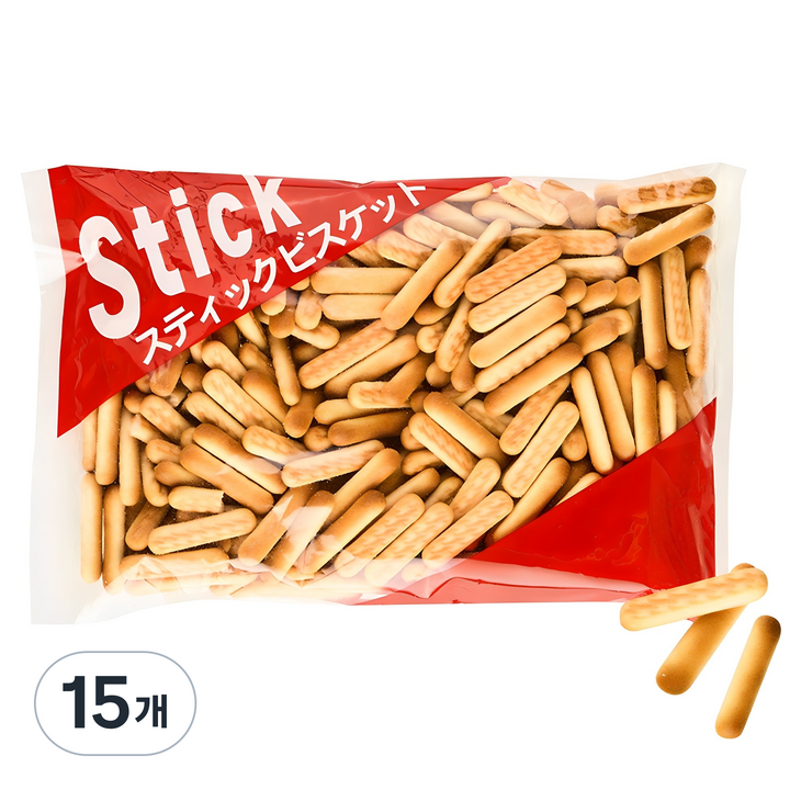 마츠나가 스틱 비스킷, 310g, 15개