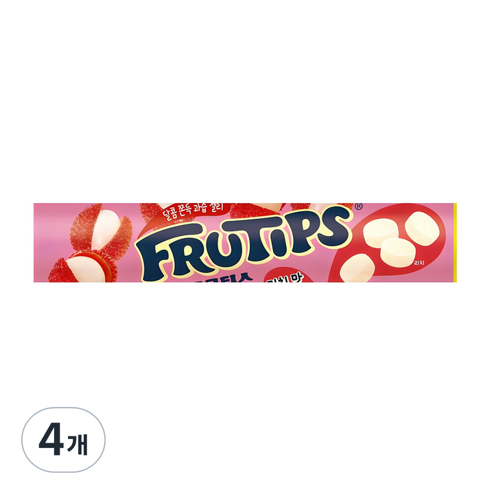 프루팁스 젤리 리치맛, 140g, 4개