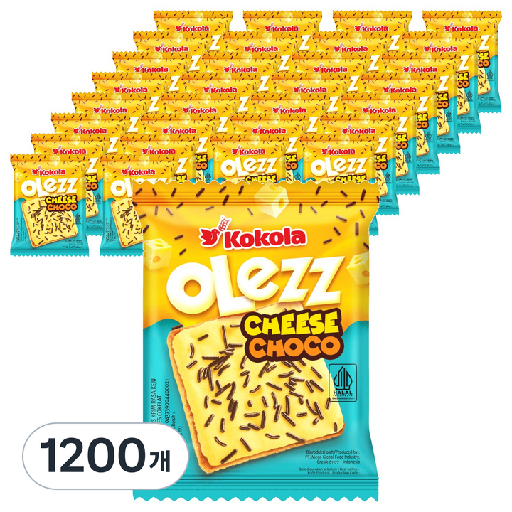 코코라 올레즈 치즈 초코 크래커, 10g, 1200개