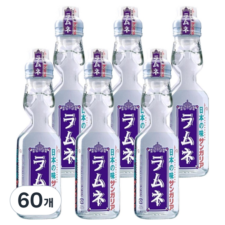 산가리아 라무네 사이다, 200ml, 60개