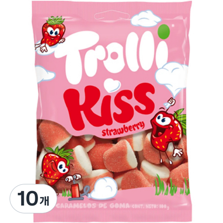 트롤리 키스, 100g, 10개