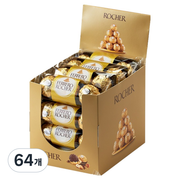 페레로로쉐 초콜릿 3p, 38g, 64개
