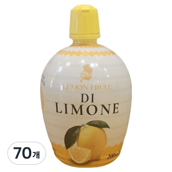 레몬프룰 레몬즙, 200ml, 70개