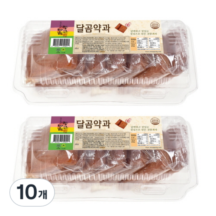 왕궁병과 둥근마음 달곰약과, 315g, 10개