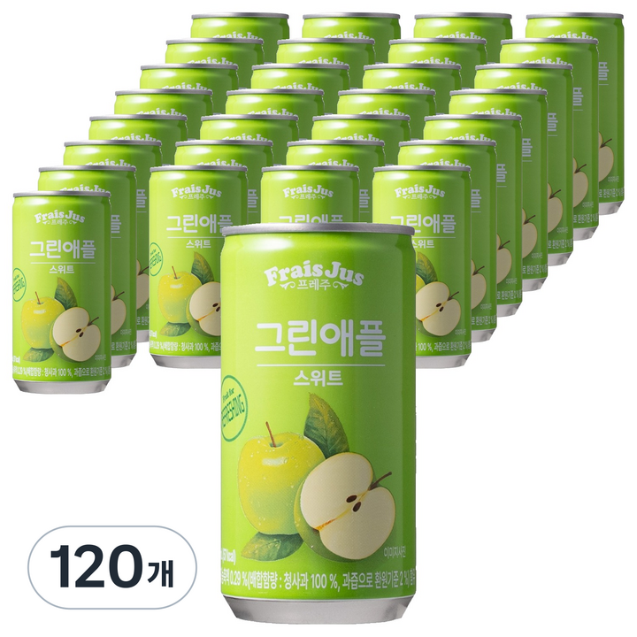 프레주 스위트 그린애플, 175ml, 120개