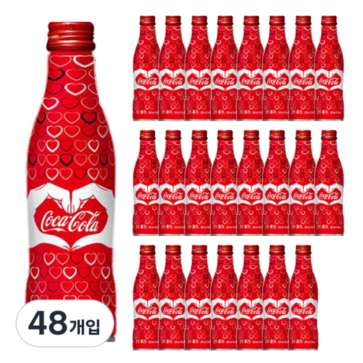 코카콜라 하트, 250ml, 48개입