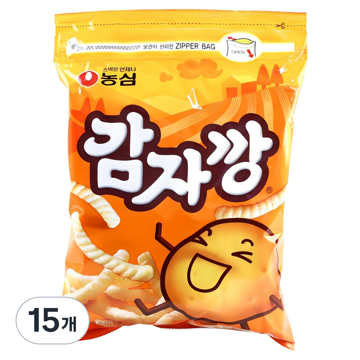 감자깡, 250g, 15개