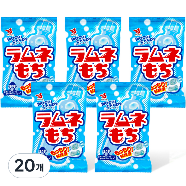 세이카 라무네 모찌 카라멜, 41g, 20개