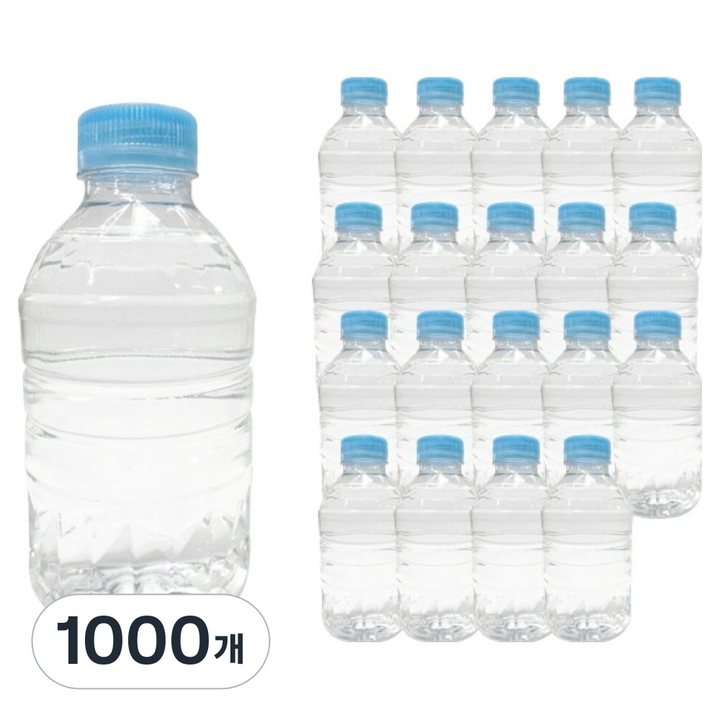 동원샘물 생수 무라벨, 300ml, 1000개