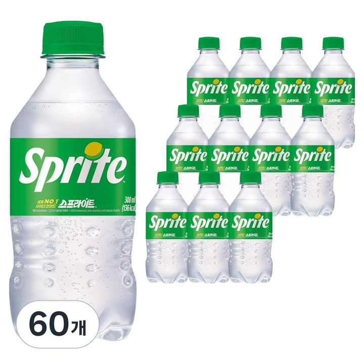 스프라이트 사이다, 300ml, 60개