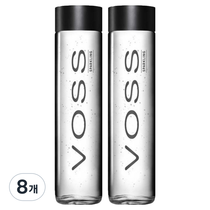 보스워터 스파클링 탄산수, 8개, 800ml