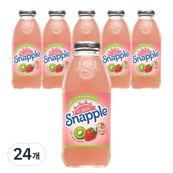 스네플 키위스트로베리, 473ml, 24개