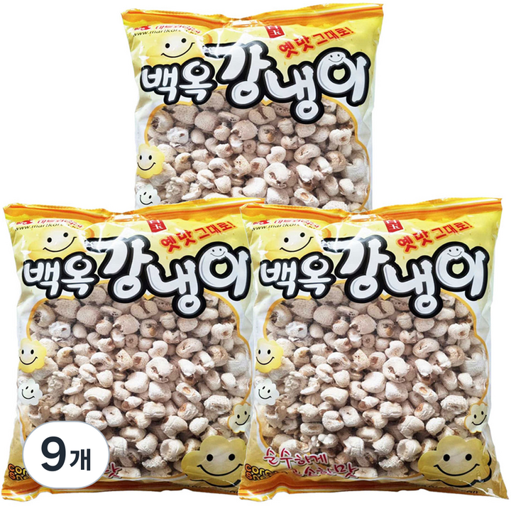 마트코리아 백옥강냉이, 200g, 9개