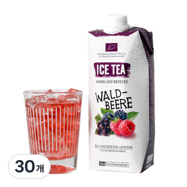 [티게슈아이스티] 우드랜드베리 아이스티, 500ml, 30개