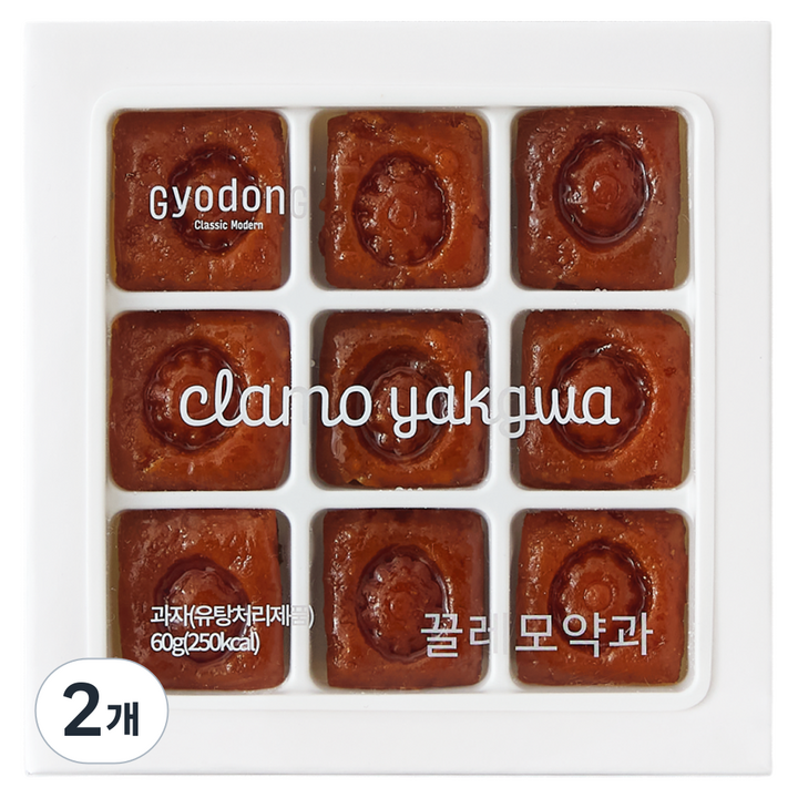 교동한과 끌레모약과, 60g, 2개