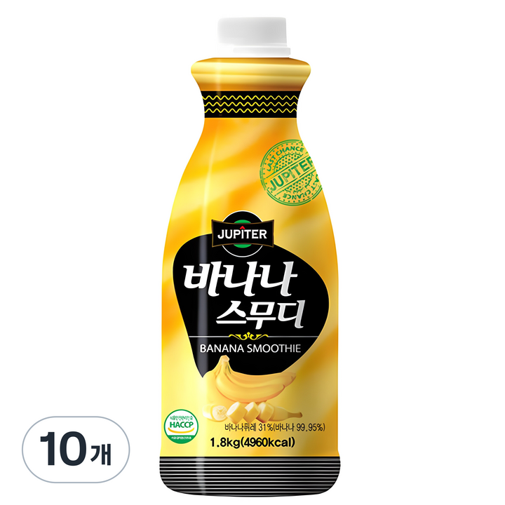 데이웰 바나나 스무디, 1.8kg, 10개