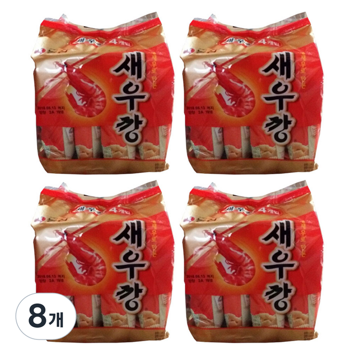 새우깡, 120g, 8개
