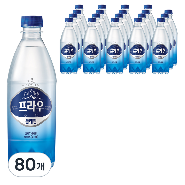 남양유업 프라우 플레인, 500ml, 80개