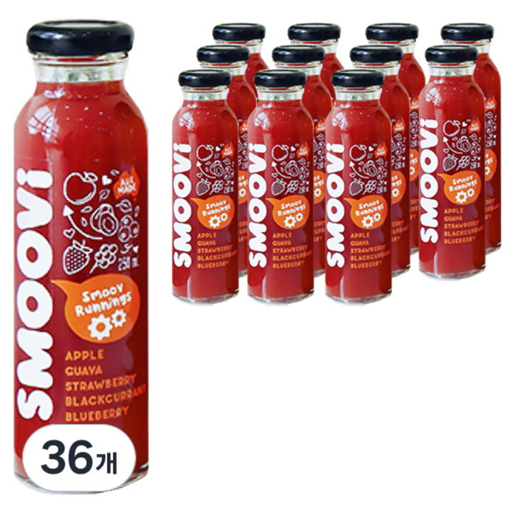 스무비 레드 음료, 36개, 250ml