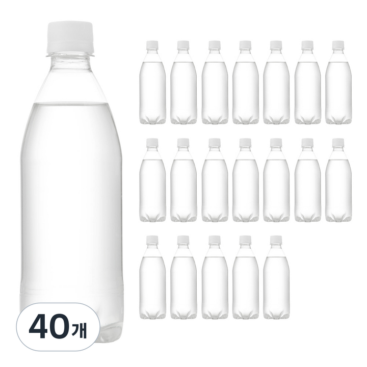 탐사 토닉 워터 무라벨, 40개, 500ml
