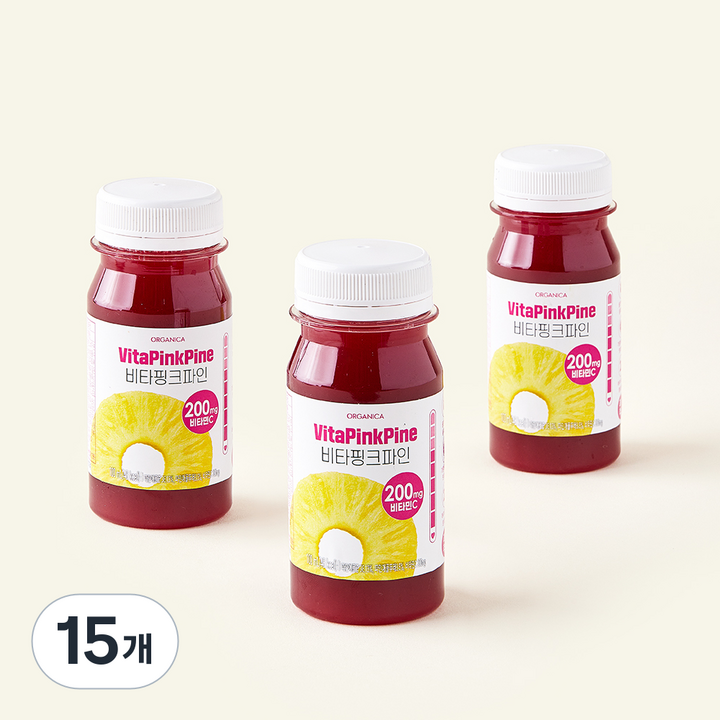 올가니카 비타 핑크 파인, 15개, 100ml