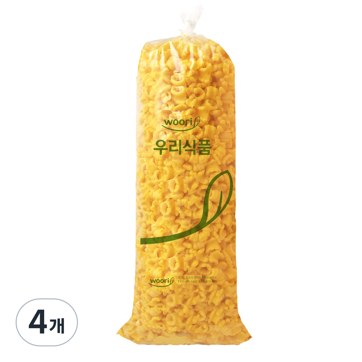 우리식품 옥수수콘, 850g, 4개