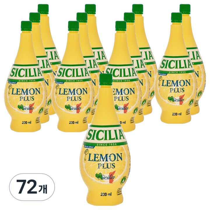 시칠리아 레몬주스, 72개, 200ml