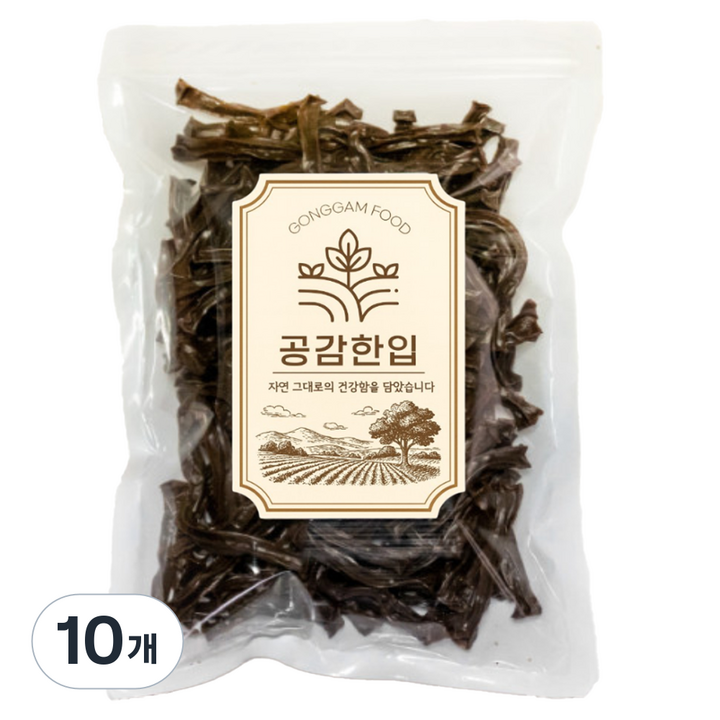 공감한입 도토리 건조 묵말랭이, 200g, 10개