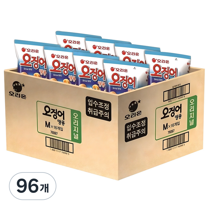 오징어땅콩, 98g, 96개