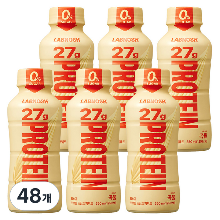 랩노쉬 프로틴 드링크 퍼펙트 곡물, 48개, 350ml