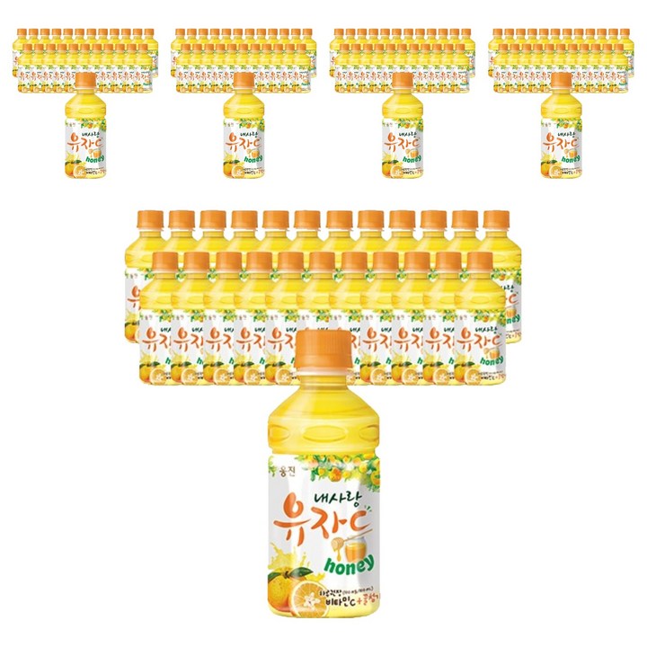 내사랑유자씨 차음료, 280ml, 120개
