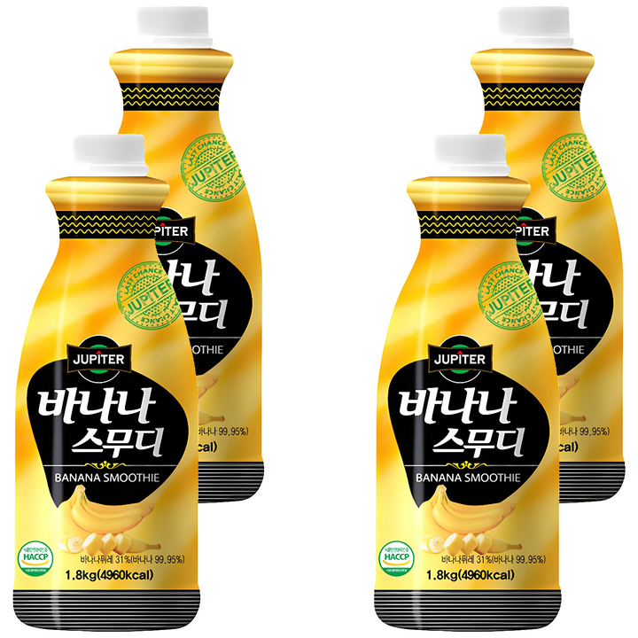 데이웰 바나나 스무디, 1.8kg, 4개